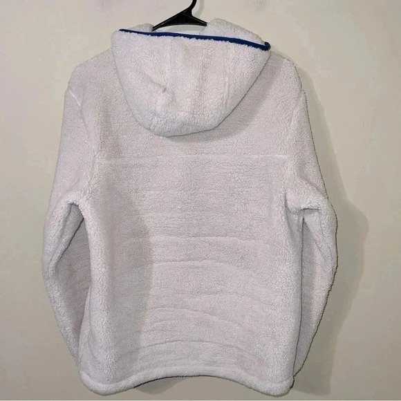 The North Face Campshire Hoodie Men’s Small White Blue - Picture 4 of 5